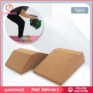 [ Cork Squat Wedge Yoga Block บอร์ดเอียง น้ําหนักเบา สําหรับบ้าน ยิม