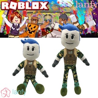 Lanfy Ro-blox ตุ๊กตาผ้าฝ้าย รูปสัตว์ เกมระทึกขวัญ ซูเปอร์โกคู สีรุ้ง ของเล่นสําหรับเด็ก