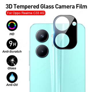 3DLB For Oppo Realme C55 C33 C35 C31 9i 9 10 Pro Plus 3D Curved Tempered Glass Rear Camera Back Lens Protect Cap ProtectIve film