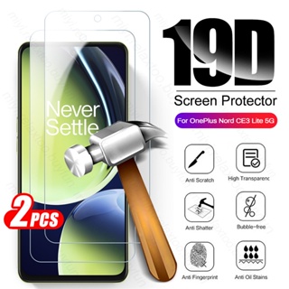 2AK 2Pieces Full Cover Tempered Glass 9H Premium Screen Protector HD Film For OnePlus Nord CE 3 2 Ace 10R Pro 2V 2T 2 Lite