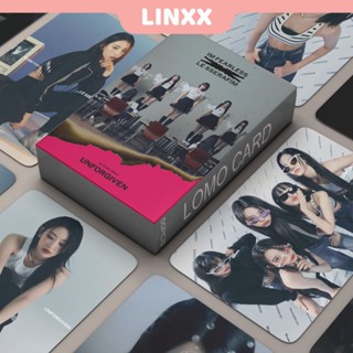 Linxx โปสการ์ดอัลบั้ม LE SSERAFIM UNFORGIVEN Kpop 55 ชิ้น