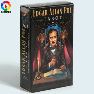 Edgar Allan Poe Fortune Telling Divination Tarot Card