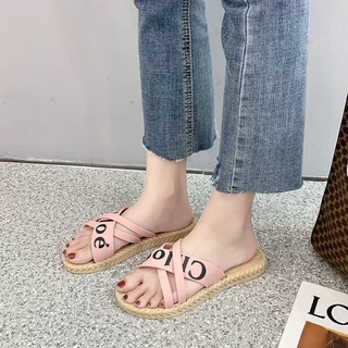 345 รองเท้าผู้หญิง ( บวกเพิ่ม 1 ไซส์ ) แฟชั่น รองเท้าแบบสวม ใส่เที่ยว ใส่สบายพื้นนุ่ม