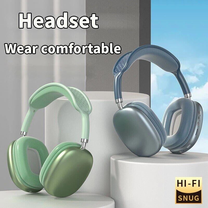 P9 ชุดหูฟังบลูทูธไร้สาย ไมโครโฟน สําหรับเล่นกีฬา Air Max HIFI P9