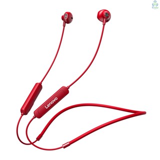 Lenovo SH1 ชุดหูฟังบลูทูธไร้สาย 5.0 IPX5 กันน้ํา พร้อมไมโครโฟน [19][มาใหม่]