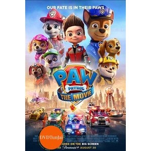 หนังแผ่น DVD PAW Patrol The Movie (2021) ขบวนการเจ้าตูบสี่ขา (เสียง ไทย/อังกฤษ ซับ ไทย/อังกฤษ) หนังใหม่ ดีวีดี