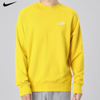 Nike ของแท้ 100% เสื้อกันหนาวลําลอง ผ้าฟลีซ แบบสวม สําหรับผู้ชาย ผู้หญิง BV2667