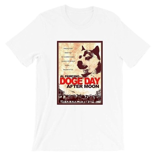 เสื้อยืด พิมพ์ลายกราฟฟิค Doge Day Afternoon Al Pacino Dogecoin Bitcoin Blockchain Crypto เหมาะกับของขวัญ สําหรับผู้ชาย และผู้หญิง