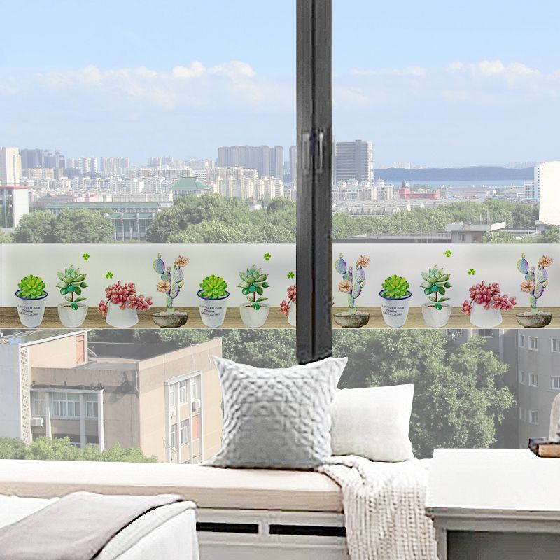 สติกเกอร์ติดกระจก หน้าต่าง ประตู บานเลื่อน ป้องกันการชน แบบสร้างสรรค์ สําหรับห้องนอน สํานักงาน - รูปที่ 3