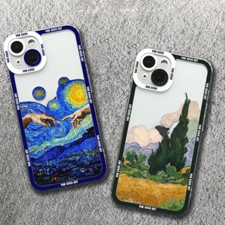 เคสโทรศัพท์มือถือใส ลายภาพวาดสีน้ํามัน รูปปั้นดอกทานตะวัน สําหรับ Xiaomi Redmi Note 12 Pro Plus 11S 11 10S 10 9S 9 Poco X5 X4 X3 F5 Pro