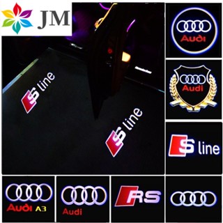 พร้อมส่ง ชุดไฟต้อนรับ audi audi A6L A4L RS6 TT Q5L Q7 Q3 A3 A5 A7 A8