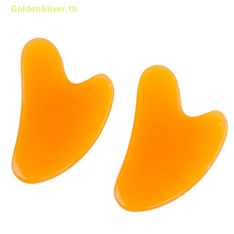 Goldensilver ที่ขูดกัวซา สําหรับนวดร่างกาย ฝังเข็ม
