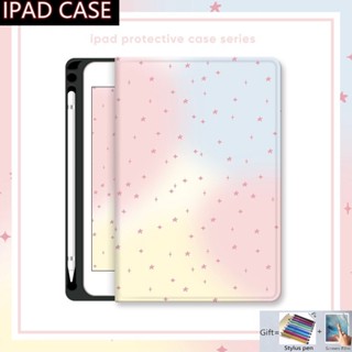 เคส แบบใส พร้อมช่องใส่ปากกา สําหรับ Ipad Air 2 Ipad 10th 9th 8th 7th 6th 5th Pro 12.9 11 10.5 9.7 10.9 10.2 นิ้ว Ipad Mini 1 2 3 4 5 6