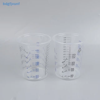 BDGF Professional ถ้วยผสมสี 6100ml 10/50 ชิ้นพลาสติก Calibration หม้อสําหรับ Auto Body Shop และ House Renovation TH
