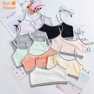 7-14 Years Old Girls Cotton Sling Bra Training Bra Soft Children Underwear