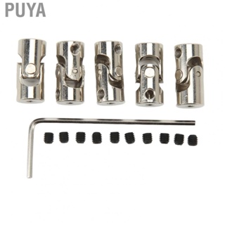 Puya 2mm Universal Joint Shaft Coupling  Easy Installation 2 Section Universal Joint Couplings  for RC Car Boat