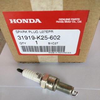 หัวเทียนแท้ศูนย์HONDA CB150R,CBR150R, (DENSO U27EPR-N9)MADE IN INDONESIA,1หัว(31919-K25-602)