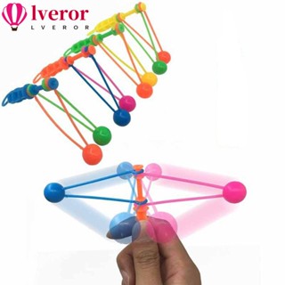 Lveror ลูกบอลลาโต้ พลาสติก ของเล่นลําลอง คลาสสิก แบบดั้งเดิม 10 ชิ้น