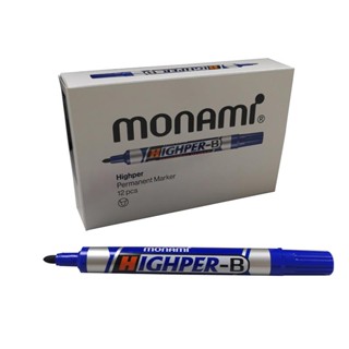 Monami ปากกามาร์คเกอร์หัวกลม2มม.นง.(แพ็ค12)   X1029120200