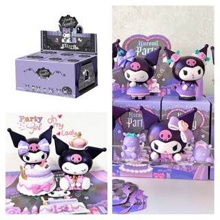 กล่องสุ่ม ฟิกเกอร์การ์ตูนอนิเมะ Sanrio Kuromi Kawaii น่ารัก ของขวัญวันเกิด สําหรับเด็กผู้หญิง