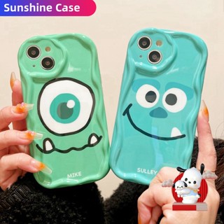 เคสโทรศัพท์มือถือ TPU แบบนิ่ม ลายมอนสเตอร์ สีพื้น สําหรับ Redmi 12C 10C 10A 10 9T 9C 9A Redmi Note 12s 12 11 11s 10 10s 9s Pro Mi12 11Lite Poco X3