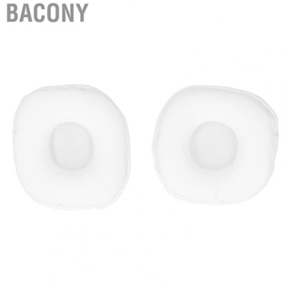 Bacony FYZ48 White Headphone Ear Pads Cover Headset Made Of Artificial Leather