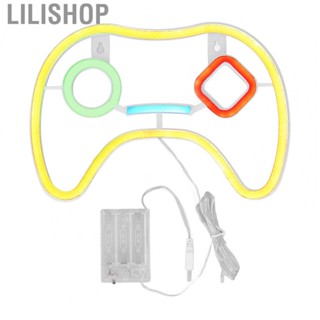 Lilishop Neon Sign Game Controller Shaped  Safe PVC Gamepad Neon Sign NE