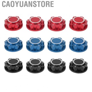 Caoyuanstore RC Wheel Nuts  RC Wheel Lock Nuts Dustproof Easy To Install  for 1:5 Kraton 8s RC Car