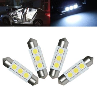 ⚡READYSTOCK⚡Car Lights Map Dome License Plate Lamp 4pcs Bulb Replacement Accessories