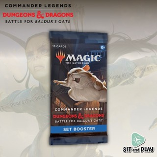 MTG - Booster Pack - Commander Legends : Battle for Baldurs Gate - การ์ดเมจิก Magic the Gathering