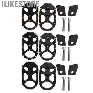 Ilikestore 1 Pair Motorcycle Front Foot Pedal  Footrest  Slip Foot Peg Replacement for BMW R18 2020 2021 2022+