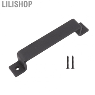 Lilishop Door Handle  153mm Hole Pull Handle Bar Wide Application Easy Installation Black Simple Style Home Decoration  for Cabinet