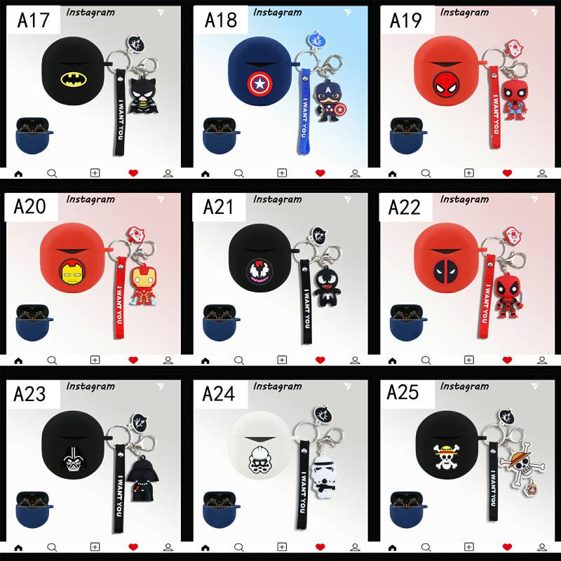 A404 Soundpeats AIR4 case / AIR4 LITE CASE Silicone Protective Case Dust-proof Protective Case  for 