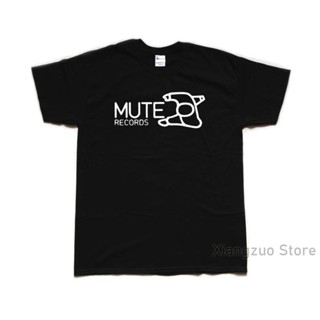 ขายดี เสื้อยืดลําลอง ผ้าฝ้าย แขนสั้น พิมพ์ลาย MUTE RECORDS สําหรับผู้ชาย 2023