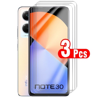 ฟิล์มกระจกนิรภัยกันรอยหน้าจอ 3 ชิ้น สําหรับ Infinix Note 30 Pro 30pro Note30 Hot 30i 30 i Hot30i