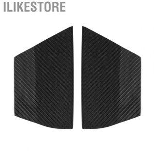 Ilikestore Front Grill Side Cover  Carbon Fiber Durable  UV 2pcs Front Grill Trim  for Car