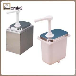 [Homyl5] เครื่องปั๊มซอสเครื่องปรุง 2.5 ลิตร ถอดออกได้