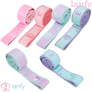 Lanfy ยางยืดต้านทาน สําหรับผู้เริ่มต้น พิลาทิส การฝึกละติน โยคะ พิลาทิส วงช่วยครอสฟิต การออกกําลังกาย การฝึกโยคะ วงต้านทานโยคะ