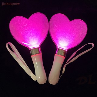 Jkth แท่งไฟ LED รูปหัวใจ เรืองแสง 15 สี สําหรับคอนเสิร์ต ปาร์ตี้ JKK