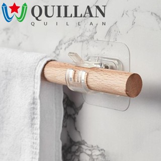 Quillan คลิปหนีบราวผ้าม่าน 2 ชิ้น / เซต ที่มีประสิทธิภาพ จัดระเบียบบ้าน ฝักบัว แคลมป์ยึด