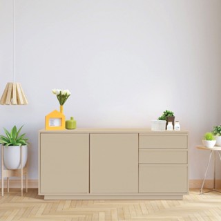 SB Design Square ตู้เตี้ย รุ่น Aleece สีครีม (W150xD42xH70 ซม) แบรนด์ SB FURNITURE