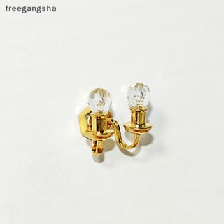 [FREG] โคมไฟติดผนัง แบบสองหัว ขนาดเล็ก สําหรับตกแต่งบ้านตุ๊กตา FDH