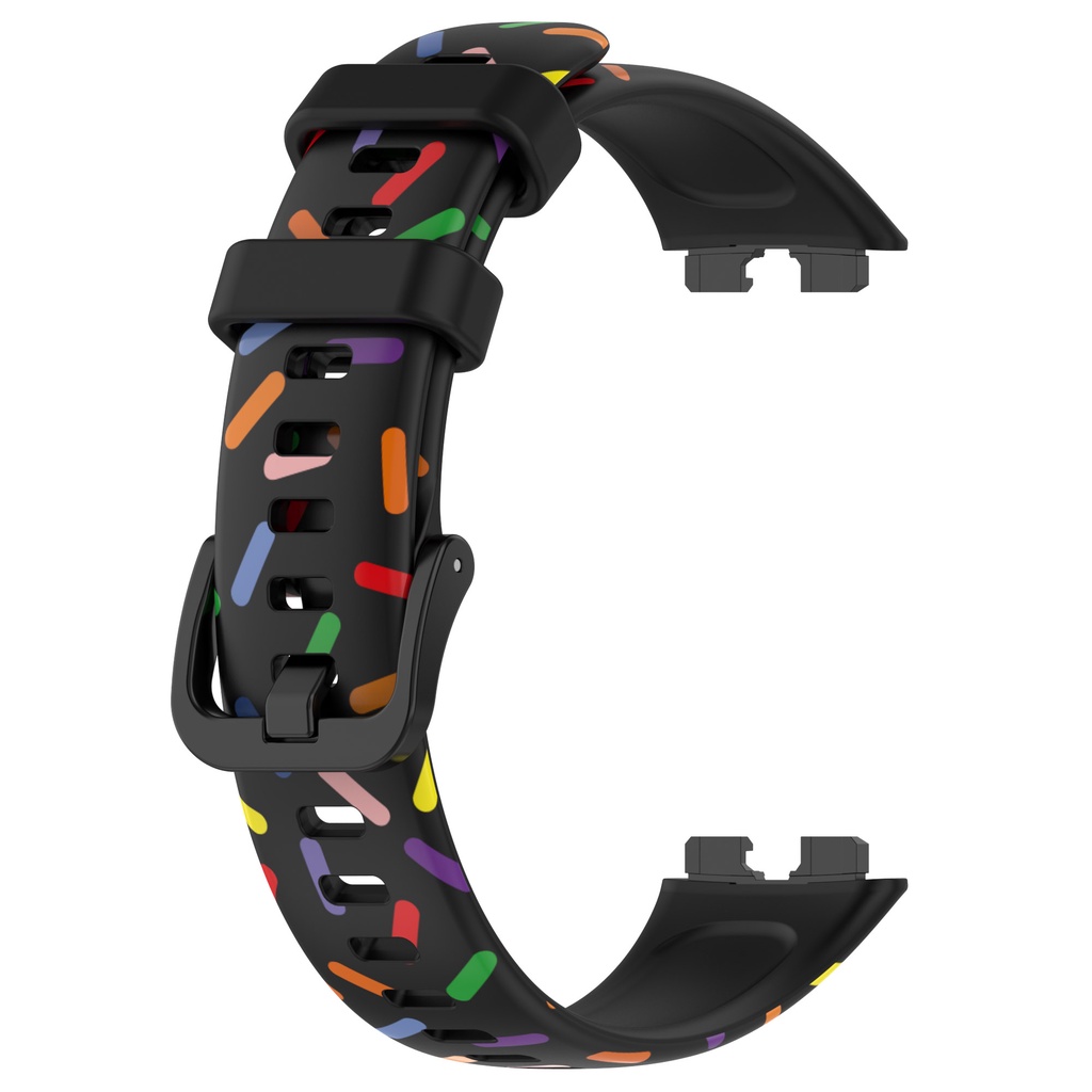 สายนาฬิกาข้อมือซิลิโคน สําหรับ Huawei Band 10 9 8 7 6 pro Honor Band 6 7