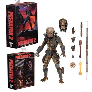 Neca โมเดลฟิกเกอร์ Predator 2 City Hunter Predator ของเล่นสําหรับเด็ก