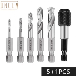 【ONCEMOREAGAIN】Drill Bit 1/4" Hex Shank 6pcs/set Hexagonal Shank Parts Short Bit Durable