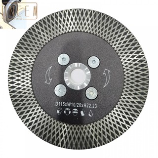 【ONCEMOREAGAIN】Saw Blade Replacement With Flange 115mm 1PC 4.5inch/115mm Ceramic Granite