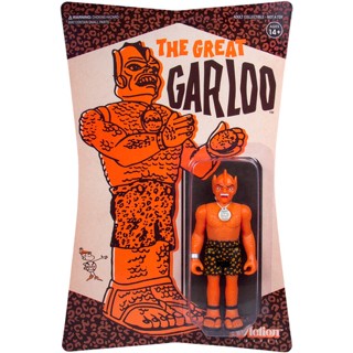 ฟิกเกอร์ The Great Garloo The Great Garloo Orange Variant ReAction ขนาด 3.75 นิ้ว ของเล่นสําหรับเด็ก