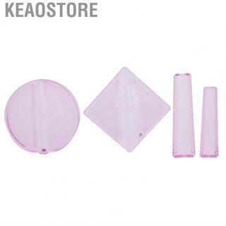 Keaostore Nail Embossed Mold Frame Bending Curve Making Manicure (Round ) NEW