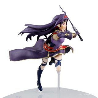 Spot Fencing Online Ⅱ 1/7 18cm Konno Yuuki action character animation model PVC Figma doll statue collection toy desktop decoration