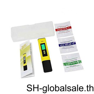 【Global】เครื่องทดสอบค่า Ph ดิจิทัล 0 01 PH ความแม่นยําสูง ระยะ 0-14 PH สําหรับตู้ปลา